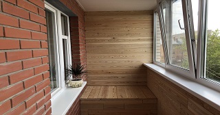 Отделка, остекление, утепление балконов в Кореновске от 203 руб. м/2.