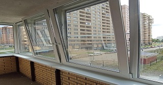 Остекление балкона Кореновск цена от 9643 руб. м/п. за 49 часов
